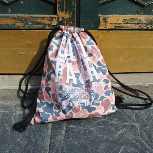 Камуфляжный водонепроницаемый рюкзак подходит для мужчин и женщин для отдыха, спортивный ранец, спортивная сумка, английский, на шнурках