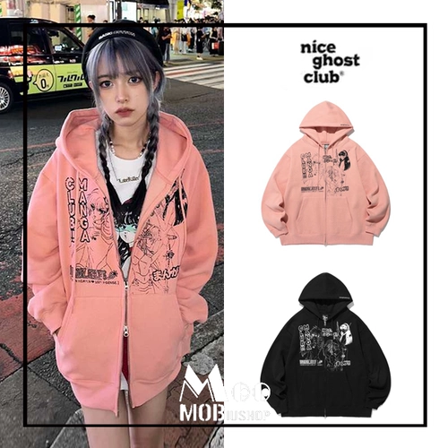 NGC Korean Designer 23 Осень Niceghostclub Comic Girl Girl Printed Shorted