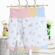 Tong Tai 30021 30022 30373 30779 em bé cotton thiết kế rốn điều dưỡng bụng quần cao eo - Quần