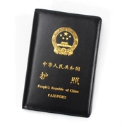 Siêu mỏng lớp trên da hộ chiếu túi da tài liệu túi người đàn ông và phụ nữ hộ chiếu bảo vệ tài liệu du lịch ví