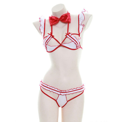 妹妹给你检查身体~镂空蝴蝶结护士装比基尼 日系荷叶边绑带睡衣-淘宝网 妹妹给你检查身体~镂空蝴蝶结护士装比基尼 日系荷叶边绑带睡衣-淘宝网