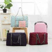 Du lịch công suất lớn xe đẩy túi duffel túi du lịch lưu trữ túi xách tay vai túi gấp túi du lịch nữ