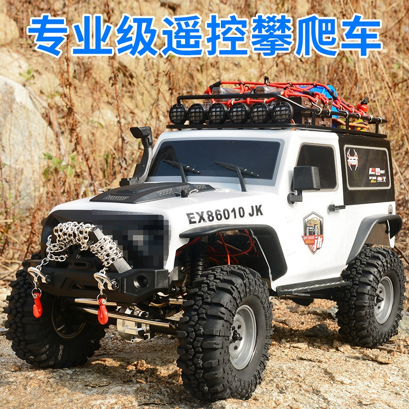 1  10 RGT Ruitai 86010-JK mô hình xe leo núi điều khiển từ xa RC chuyên nghiệp lái xe điện bốn bánh xe địa hình xe đồ chơi - Đồ chơi điều khiển từ xa