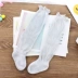 Vớ em bé mùa hè siêu mỏng lưới thoáng khí màu đậm hoa cotton tối cao bé điều hòa không khí phòng chống muỗi - Vớ Vớ