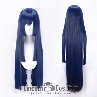 taobao agent Lincoln hypnotic microphone, Dongfang Tianyi Tongn female cosplay wig three -knife flat cos character long hair