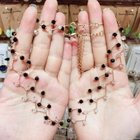 Сексуальная короткая цепочка до ключиц, элегантное универсальное ожерелье из кварца, 2020, в корейском стиле, популярно в интернете