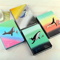 Свежий ноутбук, канцтовары, кисть, книга, блокнот, Южная Корея, ручная роспись, твердый переплет