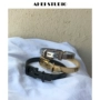 [Ahei Studio] vòng tay thép cổng gió thủy triều tối đai khóa phong cách nam nữ vòng tay vòng gỗ huyết rồng