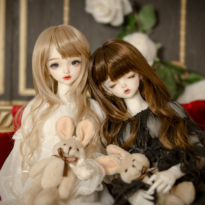 taobao agent Yuanfeng Pavilion BJD/SD doll wig Finding BJD fake hair 3 points, 4 cents 6 minutes curly hair big wave model hair