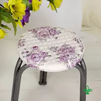 Ghế đẩu Ghế đệm ghế đệm vải tay áo phân Stool bìa tròn tay áo đàn hồi đệm được thiết kế cho mạng kết nối gia đình - Ghế đệm / đệm Sofa mẫu đệm ghế