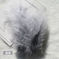 Тибетский синий серый маленький бархат