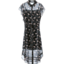 [Giá mới 119 nhân dân tệ] 2018 Xia Feifei tay áo in ống tay áo đầm voan hai mảnh váy nhẹ nhàng Sản phẩm HOT
