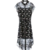 [Giá mới 119 nhân dân tệ] 2018 Xia Feifei tay áo in ống tay áo đầm voan hai mảnh váy nhẹ nhàng đầm cho người trung niên Sản phẩm HOT