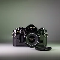 Canon canon a1 a-1 retro phim máy ảnh fd28 2.8 ống kính bộ máy để gửi phim máy ảnh mini