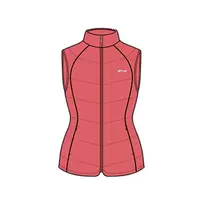 Li Ning 2018 mùa đông mới quý cô chạy bộ môn thể thao ấm áp xuống áo khoác vest AMRN024-2-1 áo ba lỗ thể thao nữ