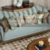 Nội thất Alexander gỗ rắn phòng khách kết hợp sofa bàn cà phê Bàn ghế gỗ rắn châu Âu tùy chỉnh - Bộ đồ nội thất kệ để tivi Bộ đồ nội thất