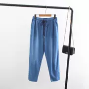 Cộng với phân bón XL 2018 mùa thu chất béo MM lỏng Tiansi jeans nữ đàn hồi eo quần âu 200 kg quần