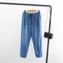 Cộng với phân bón XL 2018 mùa thu chất béo MM lỏng Tiansi jeans nữ đàn hồi eo quần âu 200 kg quần quần jean nữ
