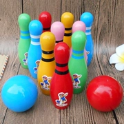 Trí tuệ phát triển trí tuệ điện trẻ em bằng gỗ giáo dục sớm đồ chơi mẫu giáo sinh viên hộp quà tặng lớn rắn gỗ bowling