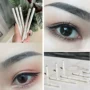 Hàng Trung Quốc NyceMakeup đôi đầu sương mù bút chì tự động xoay tam giác kim cương lông mày bút chì chống thấm nước không nhuộm màu - Bút chì lông mày / Bột / Stick chì kẻ mày innisfree bảng màu