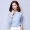 2018 mùa thu mới áo sơ mi Hàn Quốc phiên bản của rỗng dài- tay áo nước ngoài triều triều hoang dã ren voan áo sơ mi nữ bụng áo công sở nữ