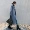 Áo khoác len nữ Daxi tự làm nữ 2018 thu đông mới Thẻ Alba áo dài hai mặt bằng len áo phao lông vũ nữ