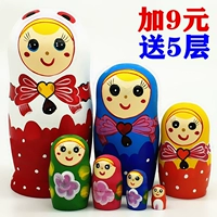 Деревянная китайская игрушка, «сделай сам», Россия, 7 этажей, ручная роспись, подарок на день рождения