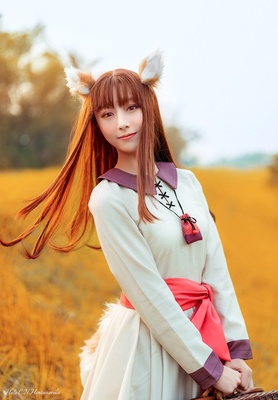 taobao agent [Wing Fangge] Custom wolf and spices Heluoxian wolf dress COSPLAY women's clothing