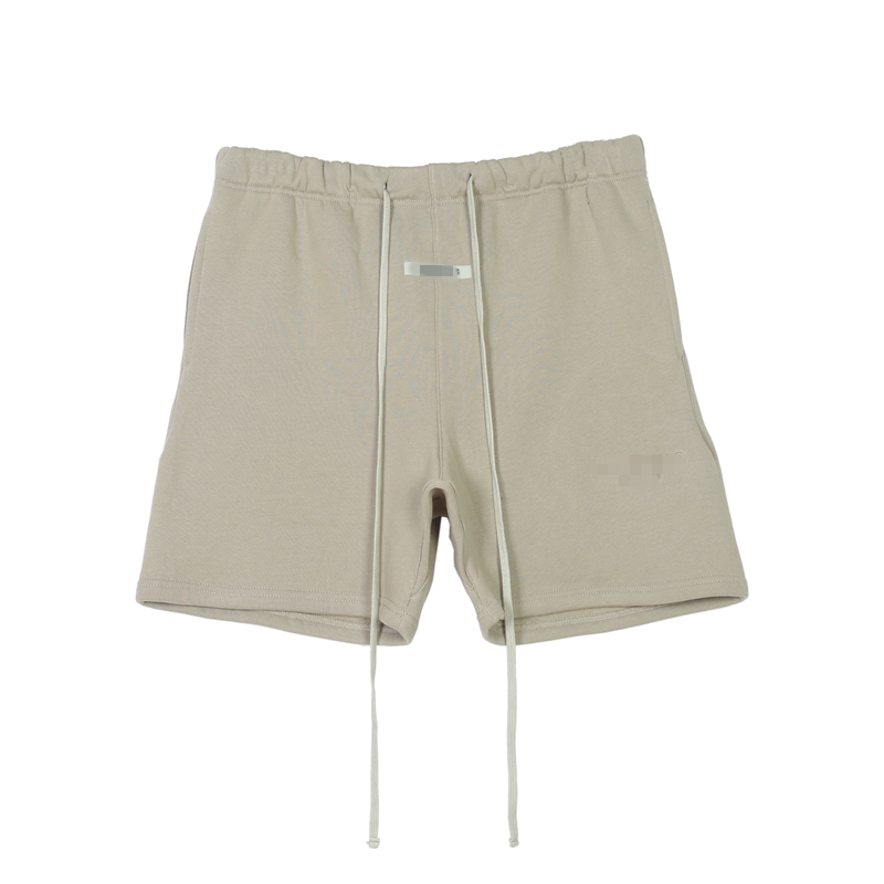 Camel ColorDouble line 3M Reflection letter Embroidery shorts
