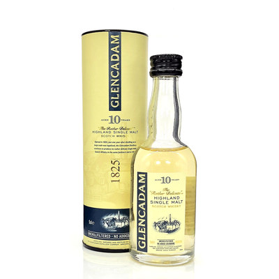 Glencadam Scottish Galan Kedham 10 -Year High -Regional One Malt Wine версии 50 мл
