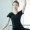 Quần áo khiêu vũ nữ mẫu mới V-cổ trước chéo cổ tròn lớn yoga Latin nhảy ngắn tay tập cơ thể ngọn - Khiêu vũ / Thể dục nhịp điệu / Thể dục dụng cụ