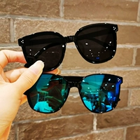 Детские черные модные солнцезащитные очки для мальчиков, популярно в интернете, 3-6-10 лет