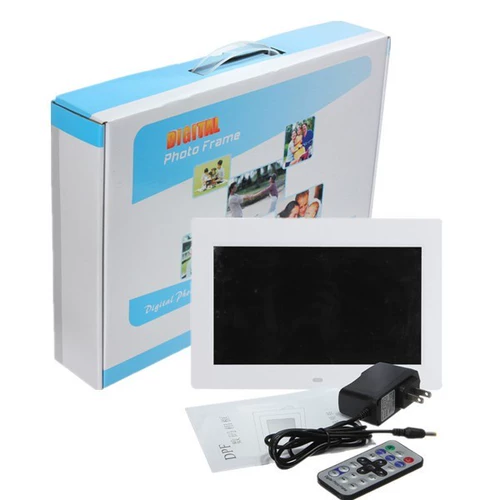 Цифровая электронная фоторамка, автоматический фотоальбом, музыкальный календарь, 10 дюймов, подарок на день рождения