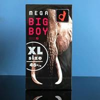 Окамото, Япония, увеличивайте количество презервативов, Mega Big Boy Super Lize Size XL увеличился и расширил 12 установок