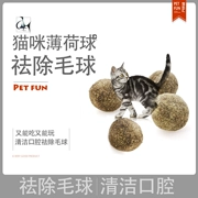 Mèo cỏ catnip bóng vui mèo đồ chơi mèo đồ ăn nhẹ Mèo gỗ mèo cỏ thỏi tóc kem bài tiết tóc bóng