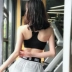 Cô gái tập thể dục điều chỉnh dây đeo vai chuyên nghiệp chạy thể thao áo ngực chống sốc rập khuôn đào tạo đồ lót yoga áo bra tập gym big size Đồ lót thể thao