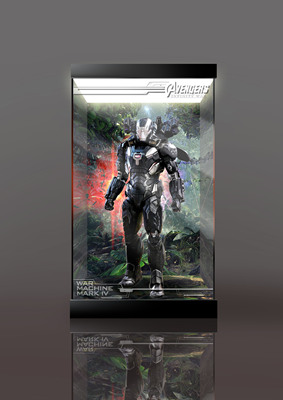 taobao agent 【Move】HT 1/6 Avengers 3 War Machine 5.0 Dedicated display box