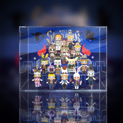 taobao agent 【Move】Bubble Molly steam punk series 12 people and 14 people special step ladder display box