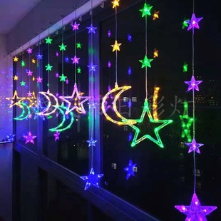 LED layout, decorations, Cloth, Starry Sky, Hanging Lights, Internet Celebrity, Flashing Light Light