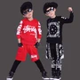 Quần áo hip hop đường phố quần áo cô gái nhảy hiện đại quần áo trẻ em thực hành jazz thiết lập trang phục trống Chaobao shop trẻ em