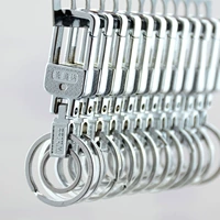 Двойное кольцевое пряжка 8,5 × 1,9 см