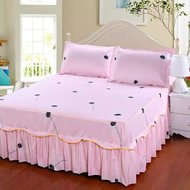 Simmons giường váy giường ngủ giường đặt mảnh duy nhất công chúa Hàn Quốc 1.8 1.5 1.2 m giường mùa hè tấm bạt lò xo bìa