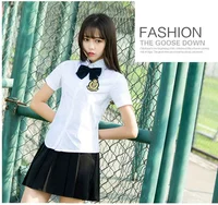 Рубашка, галстук-бабочка, короткий рукав