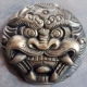 Big Yuan Lion Shield Shield Corle Coper (70 см в диаметре)