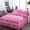 Bộ đồ trải giường bằng vải cotton Hàn Quốc trải giường bốn mảnh bằng vải cotton đôi 1.5 1.5m trải giường chăn ga gối đệm cao cấp