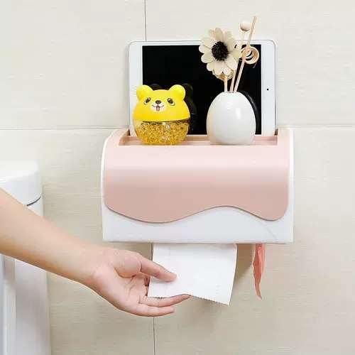 Коробка для туалетной бумаги Бесплатная коробка для подачи водонепроницаем