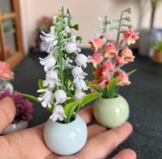 bjd场景道具娃屋 迷你仿真盆栽娃娃屋家具摆件12分6分bjd道具盲盒鱼缸造景摆件桌面