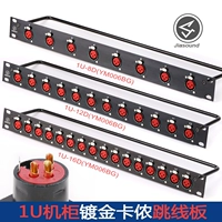 Jiasound 1U Панель шкафа 2/12/16 -bit Radio Audio Vision/3 Coreskin Gold Card Card Dragon Socket