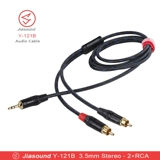 Jiasound One Point Two Audio Cable 3,5 об / мин 6,5 об / мин Dual RCA Lotus Head Computer Audio Cable