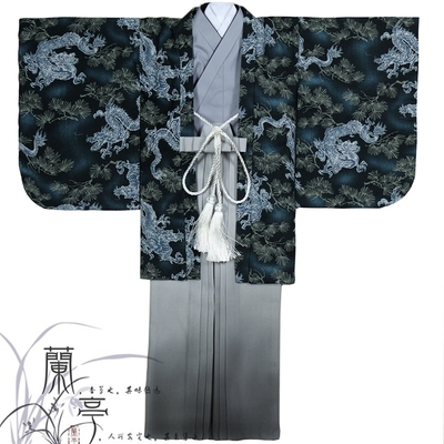 taobao agent | → Lan Ting ← | BJD/SD baby coat BJD kimono men's and wind -yuba Cangyun